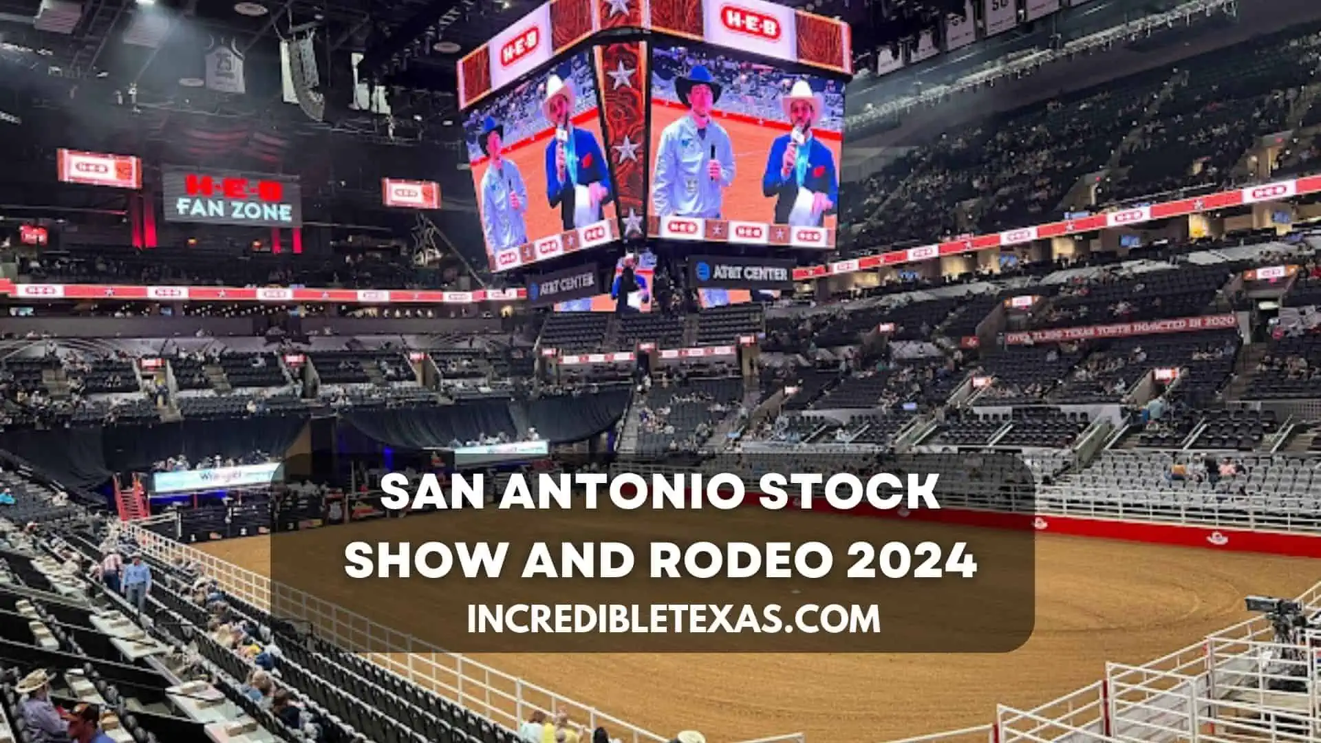 Action shot of a rodeo rider at the San Antonio Stock Show and Rodeo