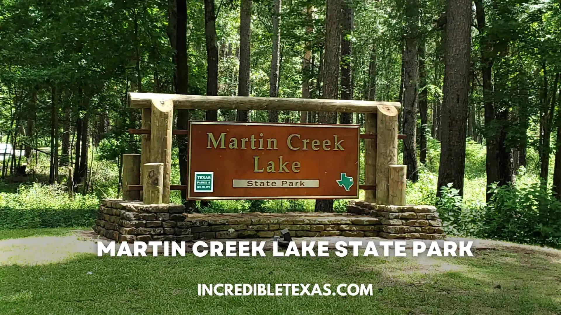 East Texas lake and trail overview