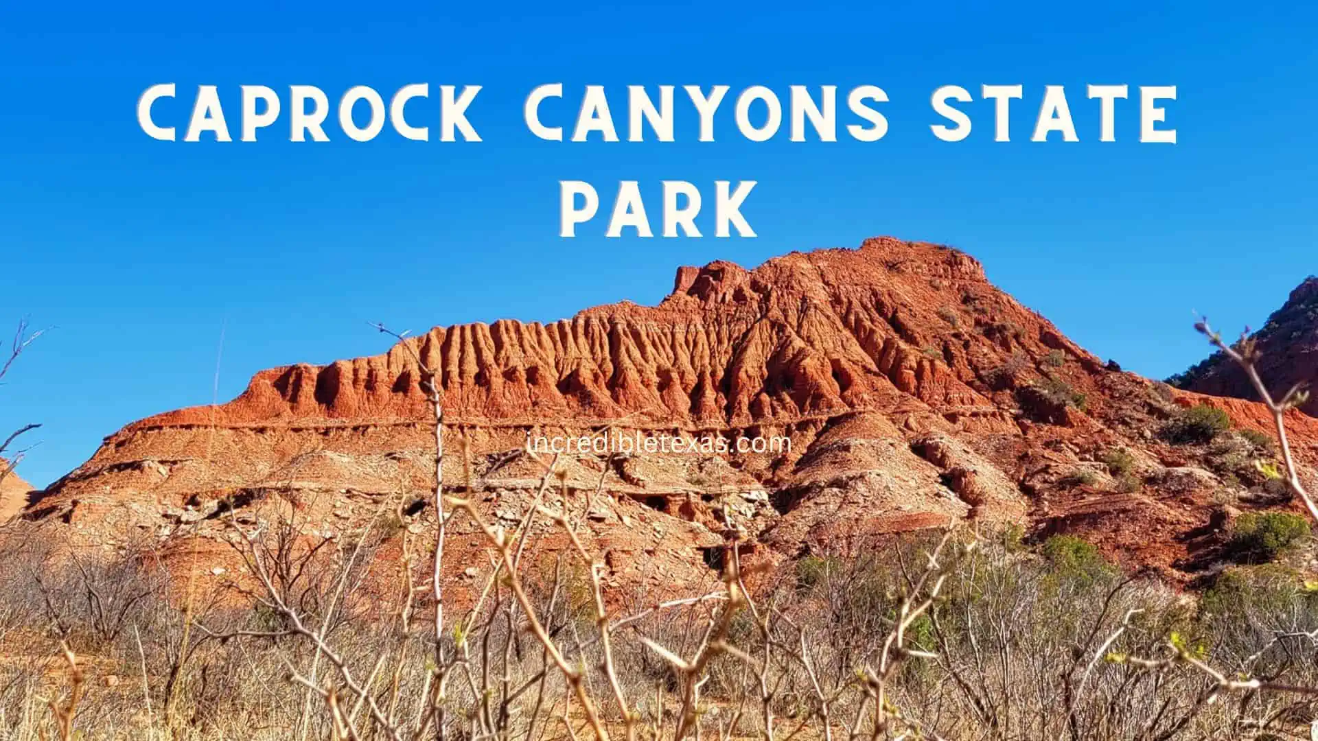 Caprock Canyons State Park &amp; Tailway Hours, Tickets, Camping, Hiking Trails, Things to Do