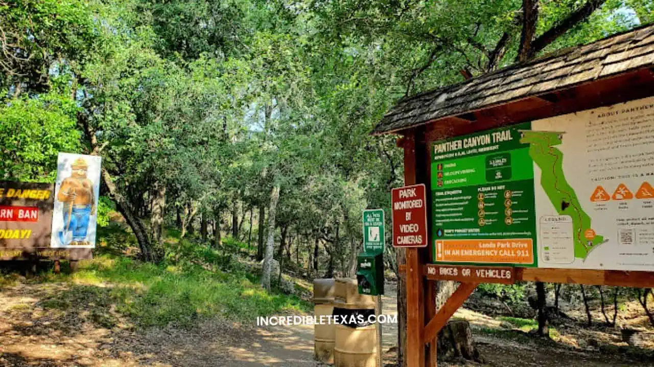 Landa Park Hiking Trail