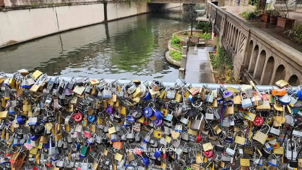 Love Lock Bridge San Antonio TX
