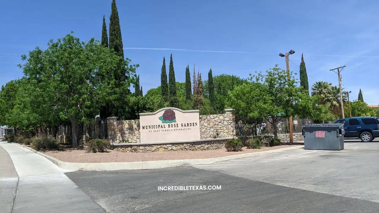 Municipal Rose Garden El Paso TX