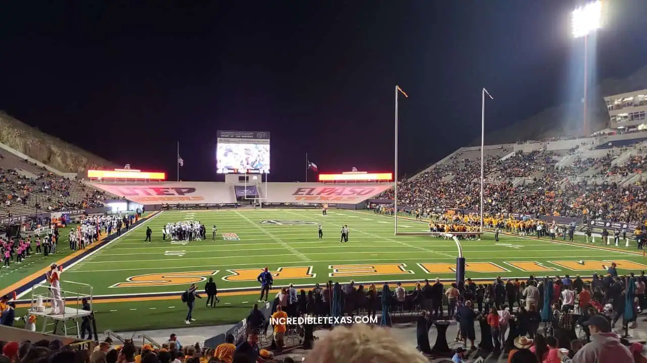 Sun Bowl Stadium El Paso TX