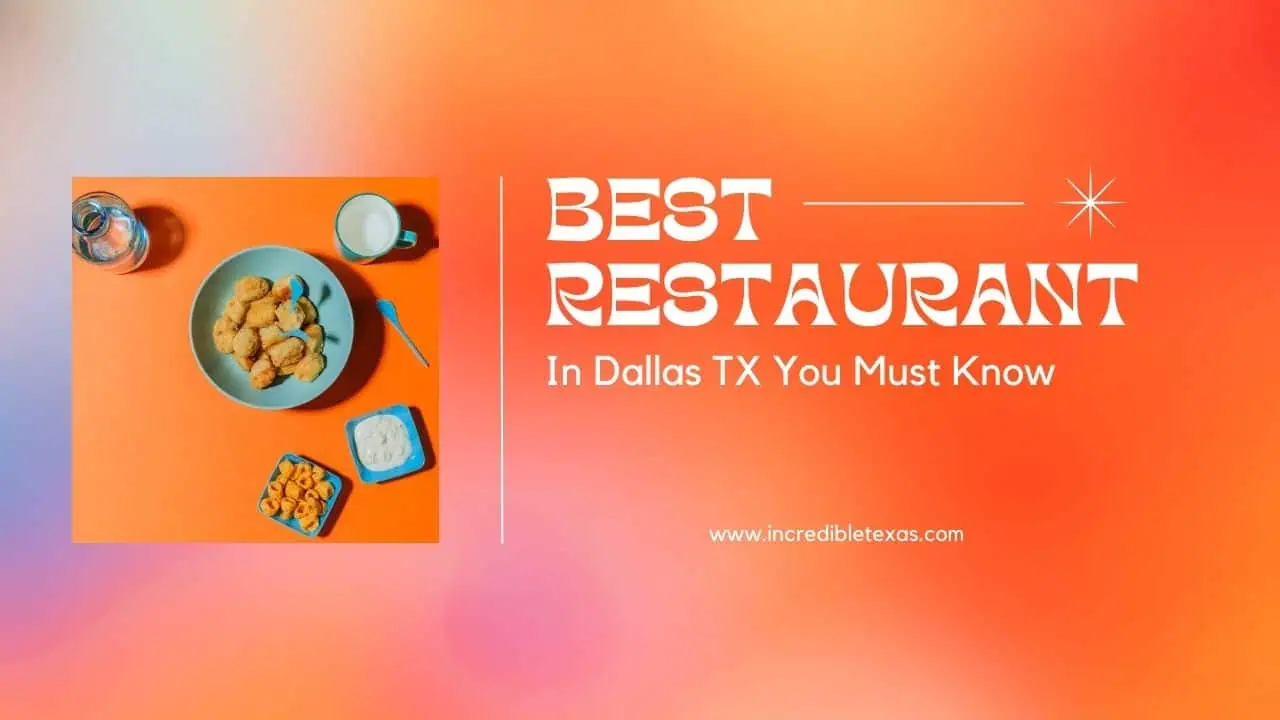 Best Restaurants in Dallas TX Downtown