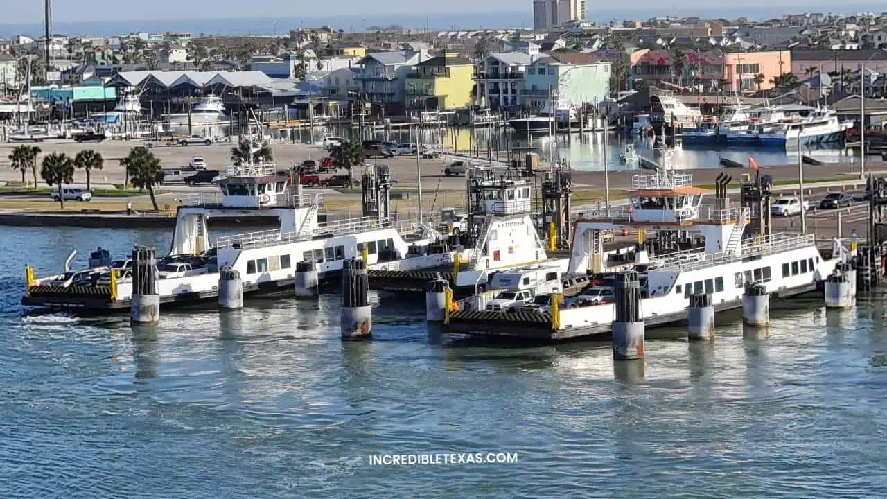 Ferry Ride from Port Aransas to Corpus Christi