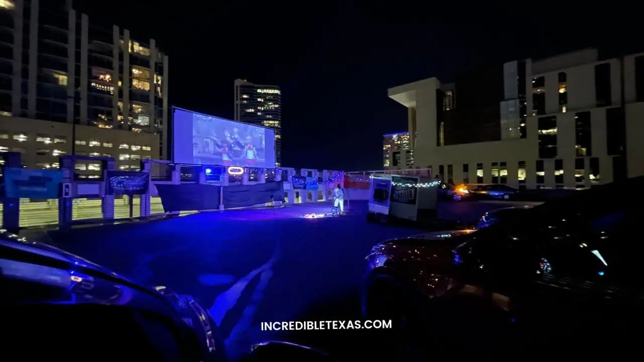 Blue Starlite Mini Urban Drive-In Austin TX