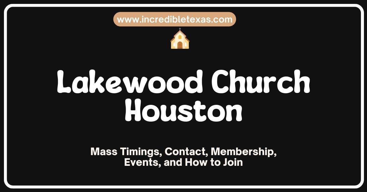 Exterior view of Lakewood Church in Houston, showcasing its modern architecture and vibrant community atmosphere, highlighting a popular worship destination and the largest church in the United States.
