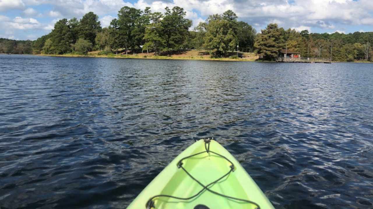 Kayaking in a Texas State Park