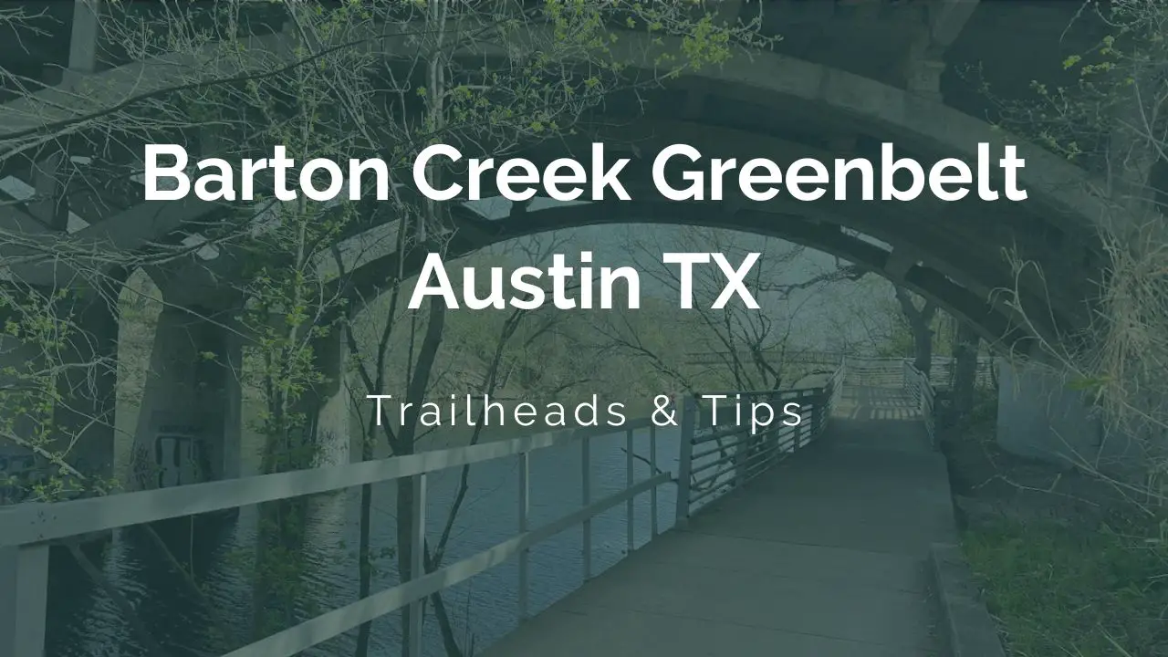 Barton Creek Greenbelt Austin TX Guide Trailheads &amp; Tips
